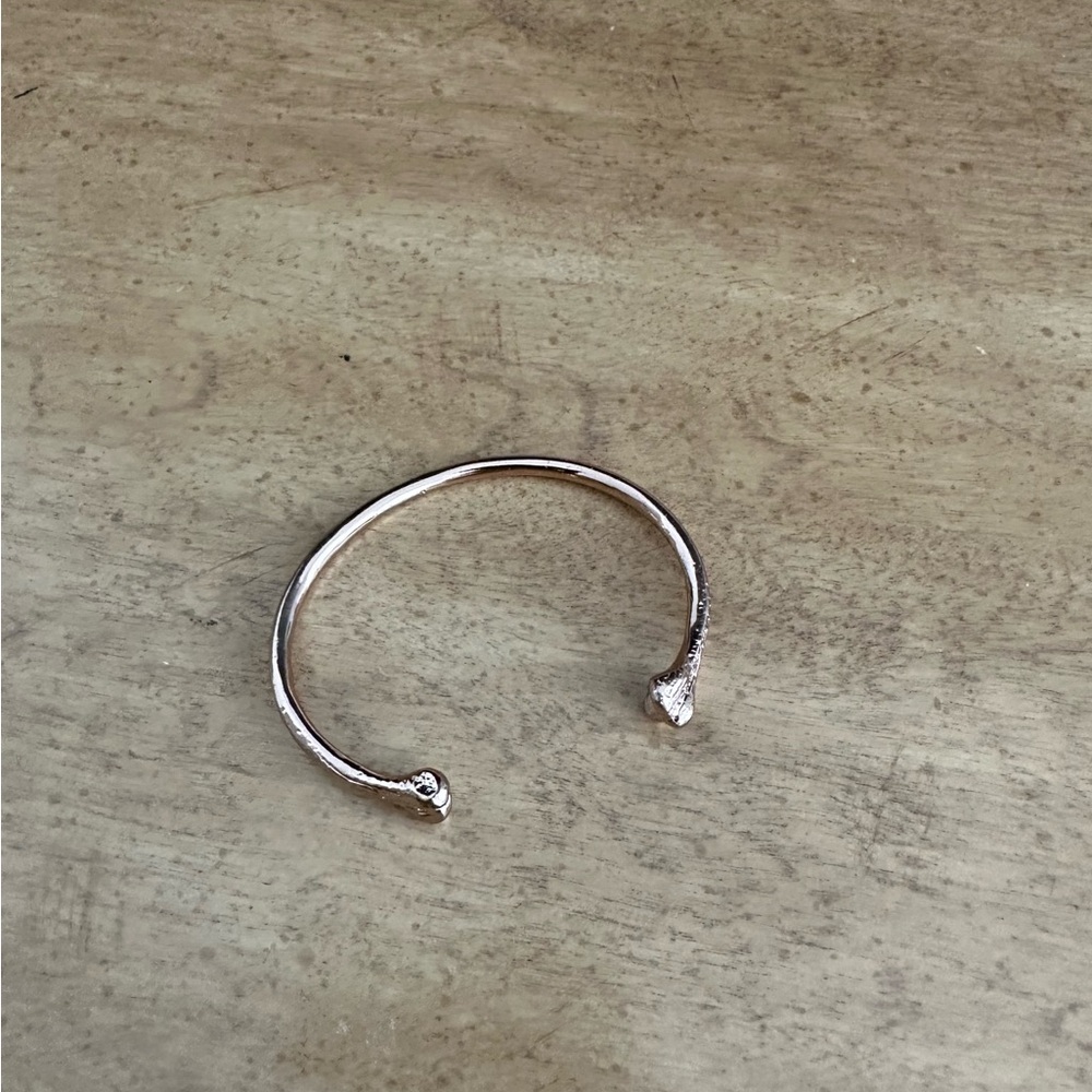 Never Worn Rose Gold Wishbone Bracelet